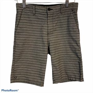 Micros 16 stripe walking shorts hybrid